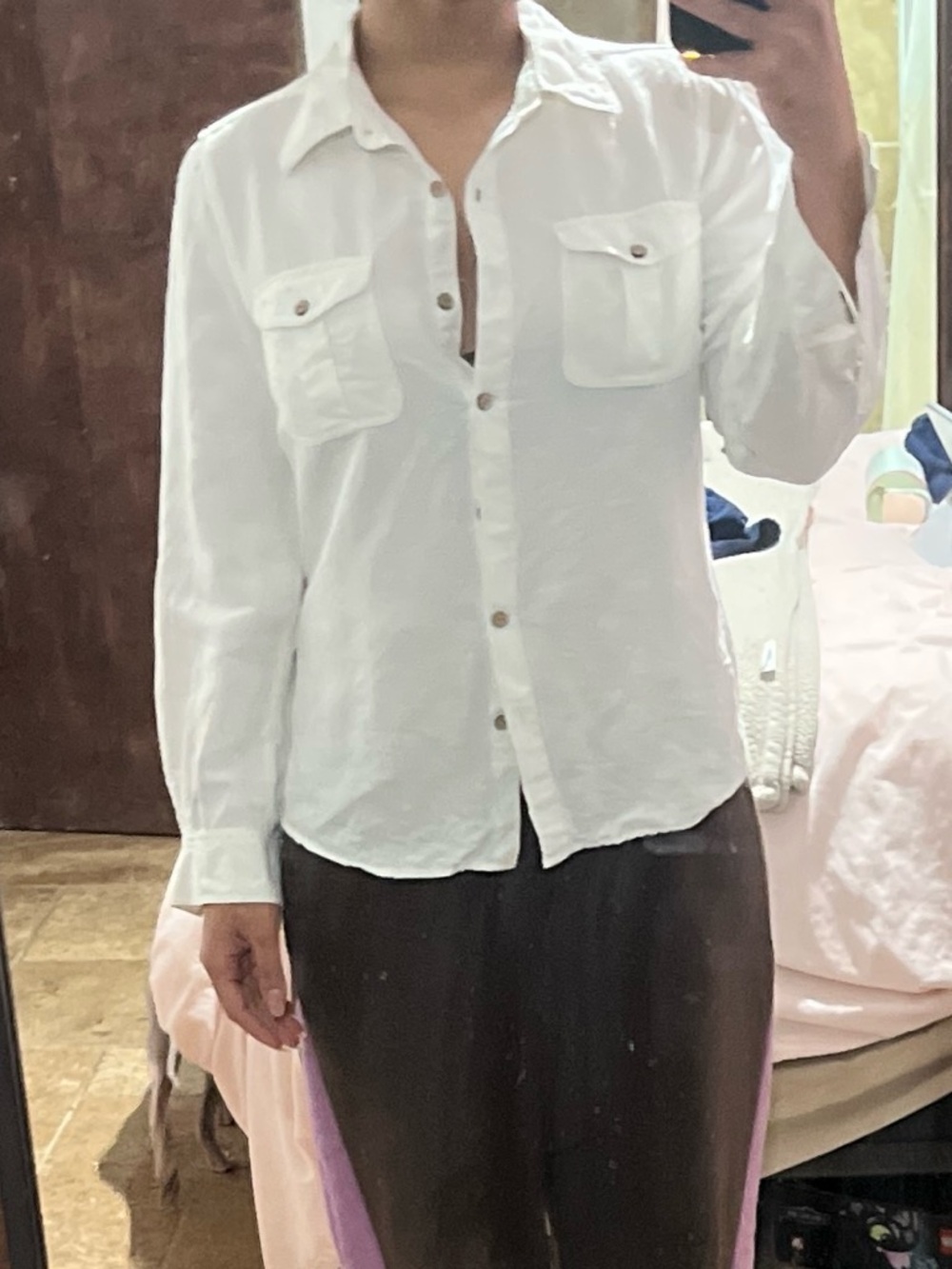 Vintage Ruby Rd. Button Up Top - Picture 4 of 4